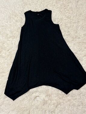 Women's size large Black Sleeveless Swing Tank dress